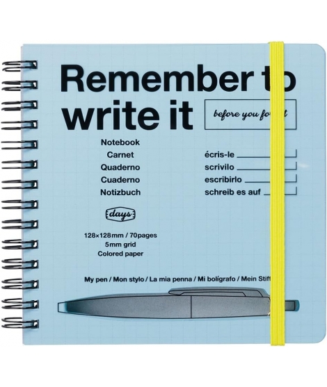 Carnet Square Days - MARK'S