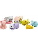 Set de Gommes Japonaises Chats et Souris - IWAKO