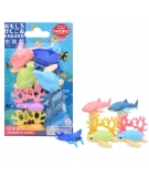 Set De Gommes Japonaises Aquarium - IWAKO