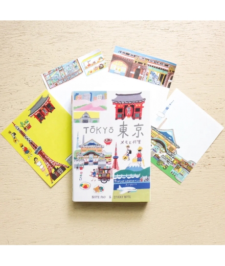 Carnet de blocs notes & post-it Tokyo//Hyogensha