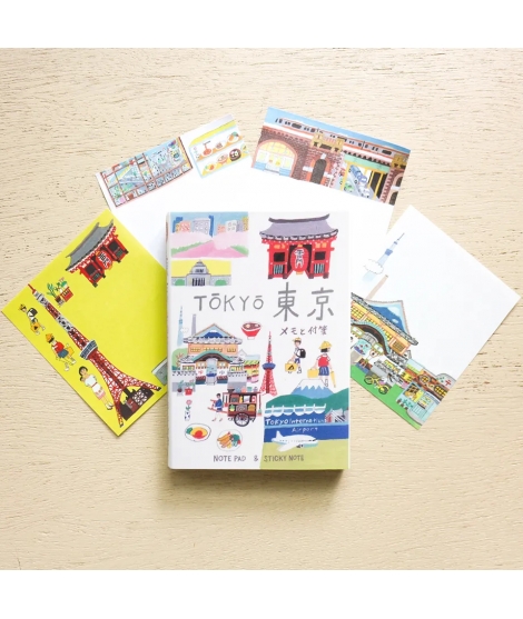 Carnet de blocs notes & post-it Tokyo//Hyogensha