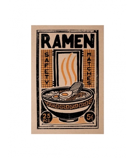 Carte Postale Ramen - PAIHEME STUDIO