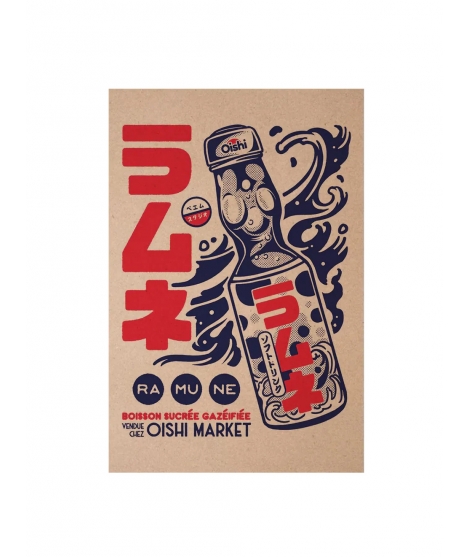 Carte Postale Ramune - PAIHEME STUDIO