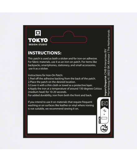 Patch Thermocollant 2 en 1 Poisson Made In Japan - TOKYO DESIGN
