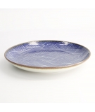 Assiette Ronde 21.5cm Seigaiha - TOKYO DESIGN