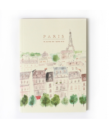Carnet de Voyage A5 Paris - PANSYDAISY