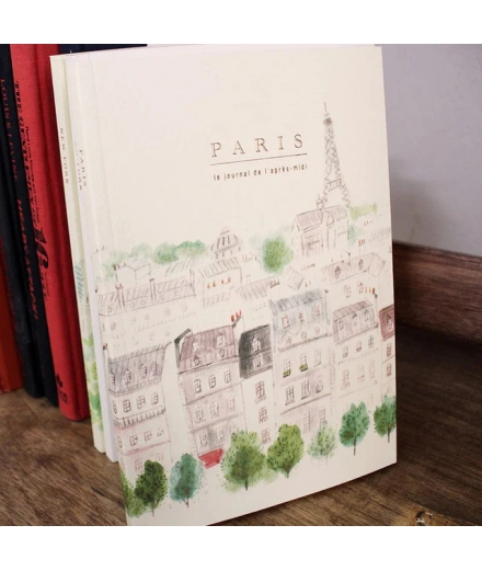 Carnet de Voyage A5 Paris - PANSYDAISY