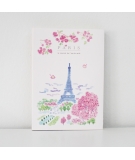Carnet de Voyage A5 Paris Blossom- PANSYDAISY
