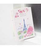 Carnet de Voyage A5 Paris Blossom- PANSYDAISY