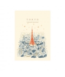 Carnet de Voyage A5 Tokyo Night - PANSYDAISY