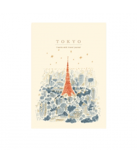 Carnet de Voyage A5 Tokyo Night - PANSYDAISY