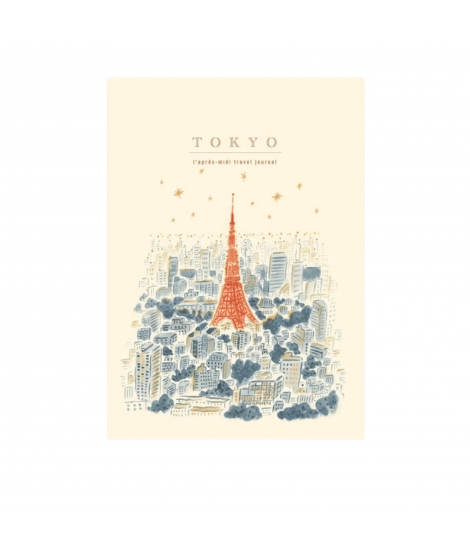 Carnet de Voyage A5 Tokyo Night - PANSYDAISY