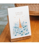 Carnet de Voyage A5 Tokyo Night - PANSYDAISY