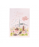 Carnet de Voyage A5 Tokyo SkyTree - PANSYDAISY
