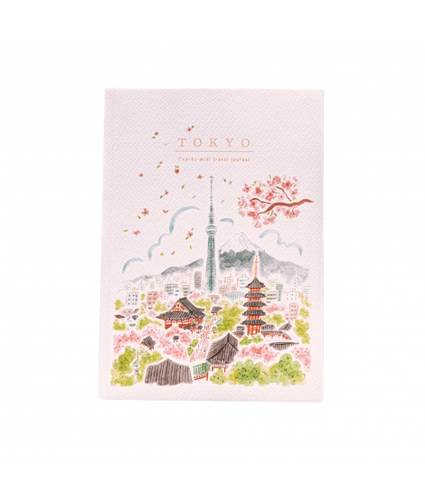 Carnet de Voyage A5 Tokyo SkyTree - PANSYDAISY