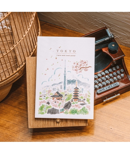 Carnet de Voyage A5 Tokyo SkyTree - PANSYDAISY