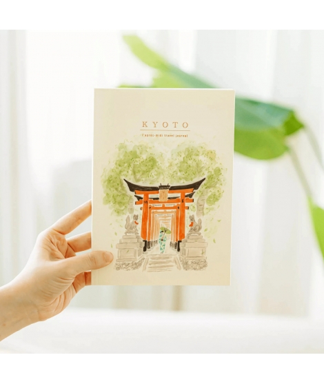 Carnet de Voyage A5 Kyoto Inari - PANSYDAISY