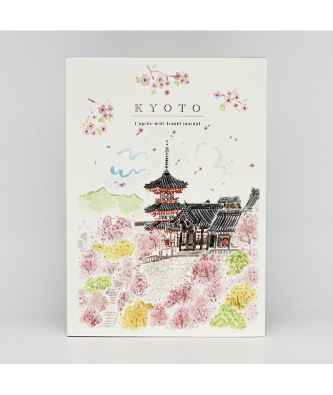 Carnet de Voyage A5 Kyoto Spring - PANSYDAISY