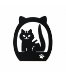 Support Minis Spirales Anti-Moustiques Chat - DECOLE