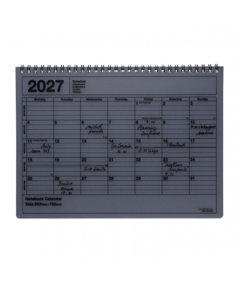 Calendrier 2027 - MARK'S