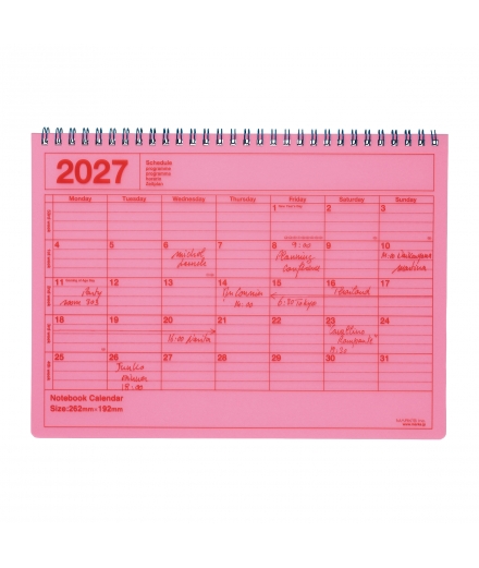 Calendrier 2027 - MARK'S