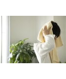 Serviette Japonaise Pour Les Cheveux Ultra Absorbante Violette - OBORO TOWEL