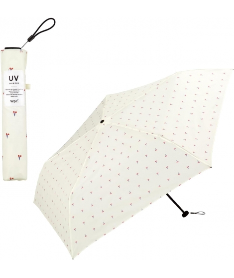 Parapluie Léger Manuel 115gr AIR-LIGHT Anti-UV Cherry - WPC