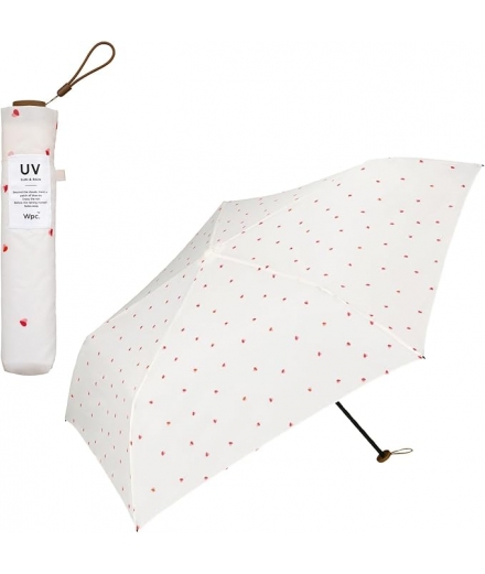 Parapluie Léger Manuel 115gr AIR-LIGHT Anti-UV Heart - WPC