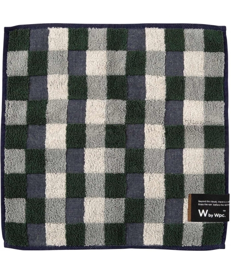Serviette de Poche Hankachi Block Check - WPC