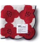 Serviette de Poche Hankachi Camelia Rouge - WPC