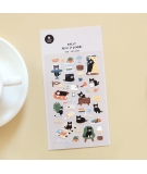 Stickers Daily Deco Cat's Catch - SUATELIER