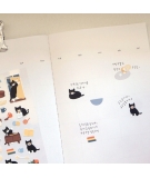 Stickers Daily Deco Cat's Catch - SUATELIER