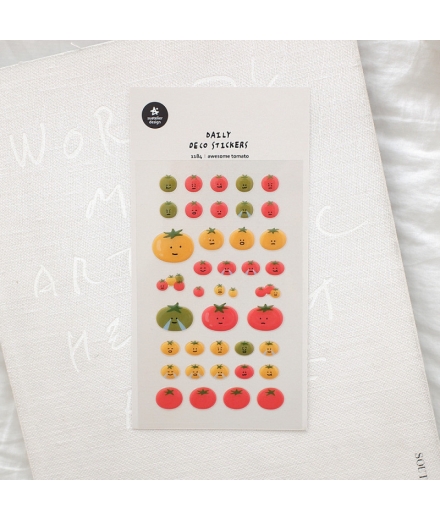 Stickers Daily Deco Awesome Tomato - SUATELIER