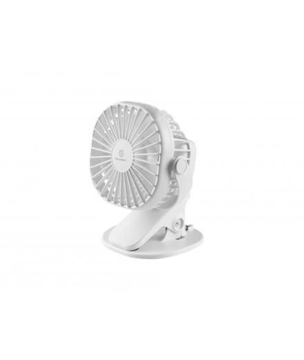 Ventilateur Bureau USB rechargeable 1200mAh - TECHANCY