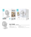 Ventilateur Bureau USB rechargeable 1200mAh - TECHANCY