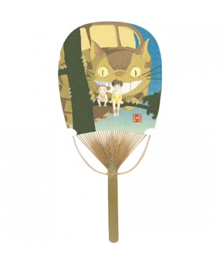 Evantail Bambou Chatbus - STUDIO GHIBLI