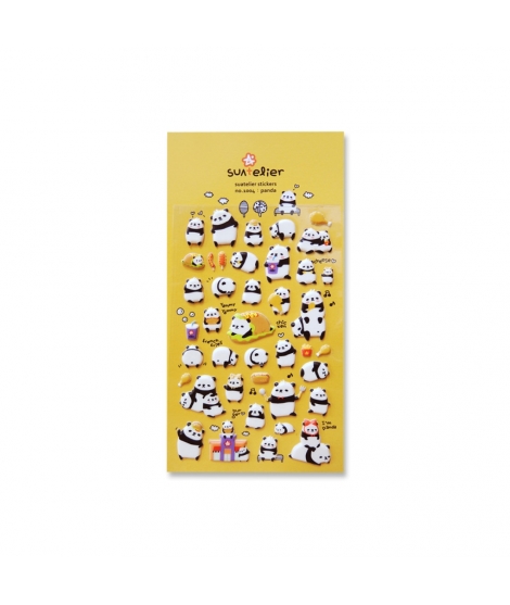 Stickers PVC Panda - SUATELIER