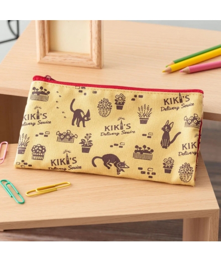 Trousse 2 Compartiments Chat Jiji - STUDIO GHIBLI