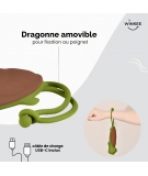 Lampe De Poche Silicone Tortue Rechargeable - WINKEE