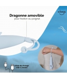 Lampe De Poche Silicone Dauphin Rechargeable - WINKEE