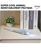Lampe De Poche Silicone Dauphin Rechargeable - WINKEE