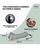 Lampe De Poche Silicone Chat Rechargeable - WINKEE