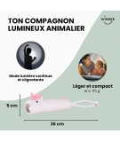Lampe De Poche Silicone Licorne Rechargeable - WINKEE