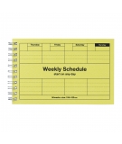 Semainier Perpétuel Weekly Schedule - MARK'S