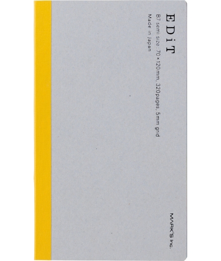 Grid Notebook B7 Refill Edit - Mark's