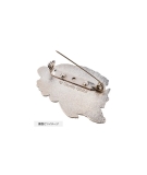 Broche Chat Jiki Noeud Rouge - STUDIO GHIBLI