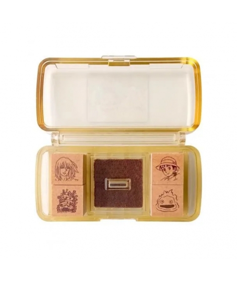 Set de 4 Tampons Château Ambulant - STUDIO GHIBLI