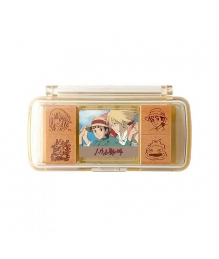 Set de 4 Tampons Château Ambulant - STUDIO GHIBLI