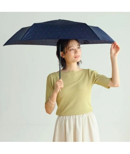 Parapluie Léger Manuel 115gr AIR-LIGHT Anti-UV Cherry - WPC