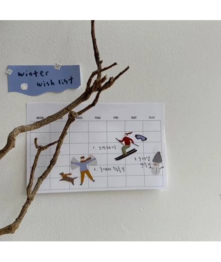 Stickers Daily Deco Midwinter - SUATELIER